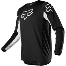 Мото джерси FOX 180 PRIX JERSEY [BLACK WHITE], 3XL