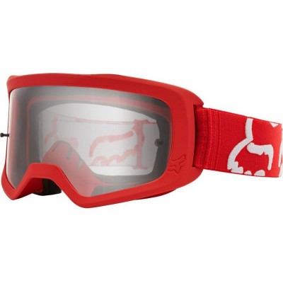 Мото очки FOX MAIN II RACE GOGGLE [RED], Clear Lens