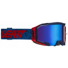 Мото очки LEATT Goggle Velocity 5.5 - Iriz Blue 49% [Royal], Mirror Lens