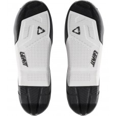 LEATT Sole GPX 4.5 / 5.5 Boots Pair [White/Black], 10.5
