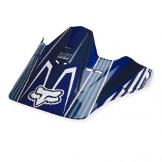 Козырек для мото шлема FOX V1 Race [Blue], One Size