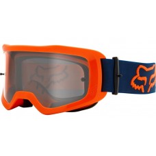 Мото очки FOX MAIN II STRAY GOGGLE [Flo Orange], Clear Lens