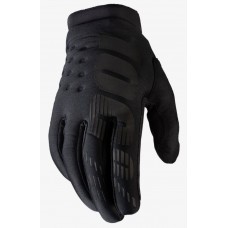 Зимние мото перчатки RIDE 100% BRISKER Cold Weather [Black], M (9)