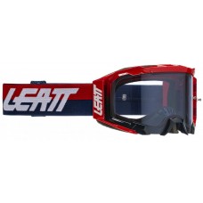 Мото очки LEATT Goggle Velocity 5.5 - Clear 52% [Red Blue], Clear Lens