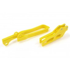 Polisport Chain guide + swingarm slider - Suzuki [Yellow]