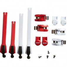 INSTINCT STRAP/BCKLE/PASS KIT [RED], No Size