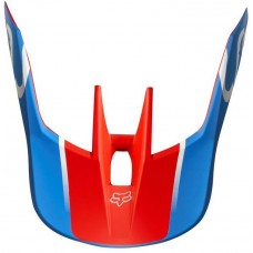 Козырек для мото шлема FOX MX19 V3 HELMET VISOR - KILA [BLU/RD], S/M