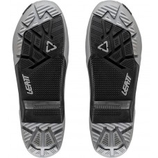 LEATT Sole GPX 4.5 / 5.5 Boots ENDURO Pair [Grey/Black], 8.5