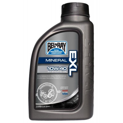 Масло моторное Bel-Ray EXL Mineral 4T Engine Oil [1л], 10w-40