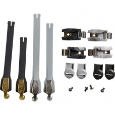 INSTINCT STRAP/BCKLE/PASS KIT [GREY/BLACK], No Size