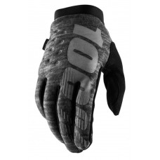 Зимние мото перчатки RIDE 100% BRISKER Cold Weather [Grey], S (8)