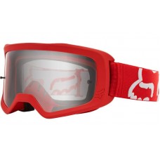 Детские мото очки FOX YTH MAIN II RACE GOGGLE [RED], Clear Lens