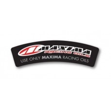 Наклейка Maxima Curved "Use only Maxima" [Red]