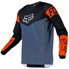 Детская мото джерси FOX YTH 180 REVN JERSEY [Blue Steel], YL