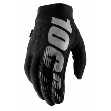 Зимние мото перчатки RIDE 100% BRISKER Women’s Cold Weather [Black], M (9)