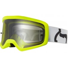 Детские мото очки FOX YTH MAIN II PC PRIX GOGGLE [GREY], Clear Lens