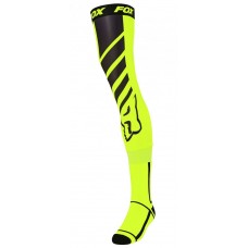 Мото носки FOX MACH ONE KNEE BRACE SOCK [Flo Yellow], Medium