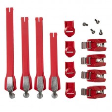 INSTINCT STRAP/BCKLE/PASS KIT [FLAME RED], No Size