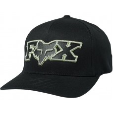 Кепка FOX ELLIPSOID FLEXFIT HAT [BLACK GREEN], S/M