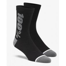 Вело носки Ride 100% RYTHYM Merino Wool Performance Socks [Grey], S/M