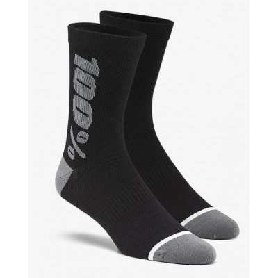 Вело носки Ride 100% RYTHYM Merino Wool Performance Socks [Grey], S/M