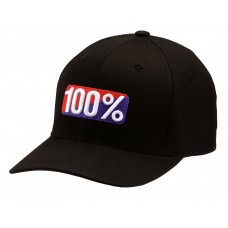 Кепка Ride 100% “OG” FlexFit Hat [Black], S/M