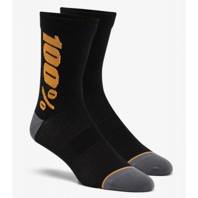 Вело носки Ride 100% RYTHYM Merino Wool Performance Socks [Bronze], L/XL