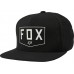 Кепка FOX SHIELDED SNAPBACK HAT [BLACK], One Size