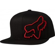 Кепка FOX HEADERS SNAPBACK HAT [Black/Red], One Size