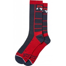 Носки FOX LANE SPLITTER CREW SOCK [Navy Red], L/XL