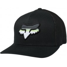 Кепка FOX HEAD STRIKE FLEXFIT HAT [BLACK], L/XL