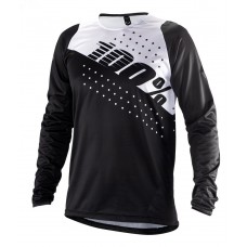 Вело джерси Ride 100% R-CORE Jersey [Black], M