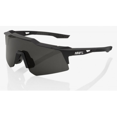 Велосипедные очки Ride 100% SpeedCraft XS - Soft Tact Black - Smoke Lens, Colored Lens