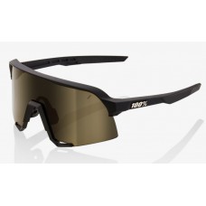 Велосипедные очки Ride 100% S3 - Soft Tact Black - Soft Gold Lens, Colored Lens