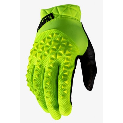 Вело перчатки Ride 100% GEOMATIC Glove [Fluo Yellow], M (9)