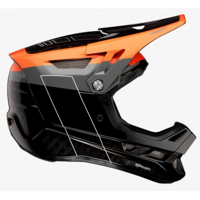 Вело шлем Ride 100% AIRCRAFT CARBON Helmet MIPS [Darkblast], M