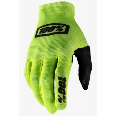Вело перчатки Ride 100% CELIUM Gloves [Fluo Eyllow], L (10)