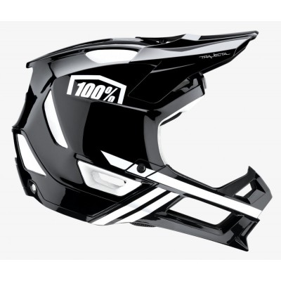Вело шлем Ride 100% TRAJECTA Helmet [Black/White], L