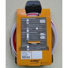 Набор оплеток и тросов Ashima Action+ [RED], Gear Ø1.2 mm