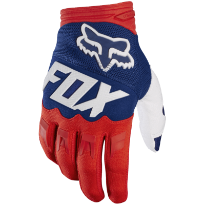 Перчатки Fox Dirtpaw Race Gloves красные/белые