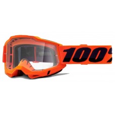Маска 100% ACCURI Goggle II Orange - Clear Lens, Clear Lens
