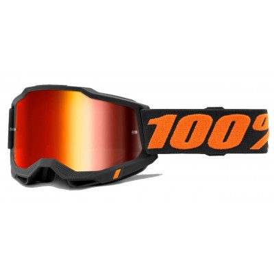 Маска 100% ACCURI Goggle II Chicago - Mirror Red Lens, Mirror Lens