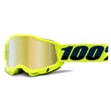 Маска 100% ACCURI Goggle II Yellow - Mirror Gold Lens, Mirror Lens