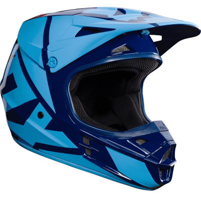 Шлем FOX V1 Race Helmet темно-синий