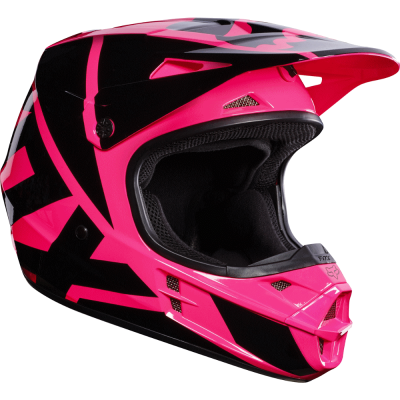 Шлем FOX V1 Race Helmet розовый