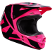 Шлем FOX V1 Race Helmet розовый
