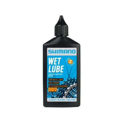 Смазка цепи Shimano Wet Lube д / мокрой погоды (100мл.)