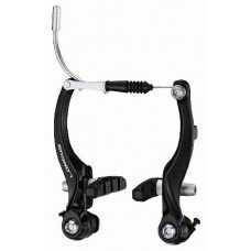 Тормоза Longus V-Brake Al, 108мм, черный + направл. трубка