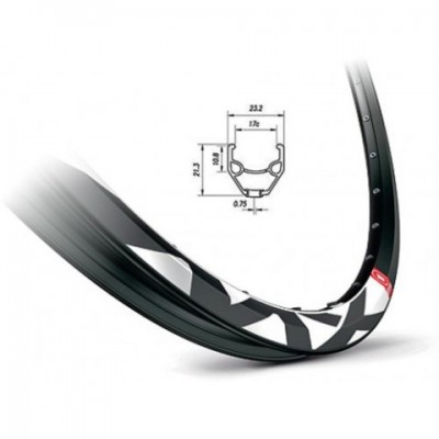 Обод Mach1 MX DISC 26" 36 отв, для диск. торм, черный, AV 520гр. Обод Mach1 MX DISC 26" 36 отв, для диск. торм, черный, AV 520гр.