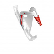 Фляготримач ELITE, CUSTOM RACE PLUS білий/червоний